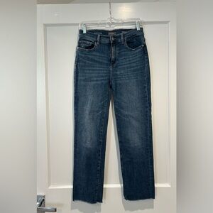 DL1961 Dark Blue Straight Leg Jeans